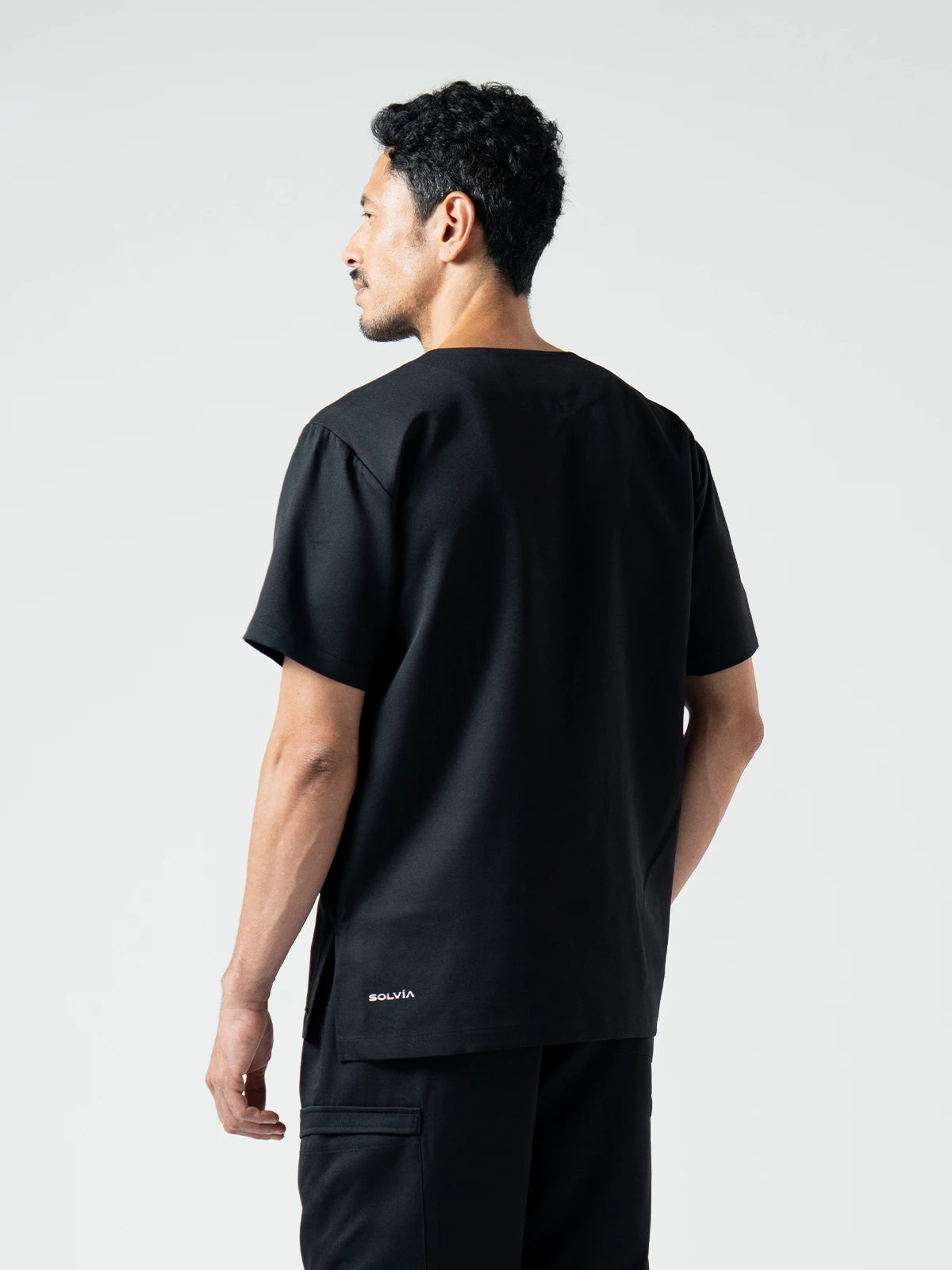 Everyday Scrub Tops - Silent Black