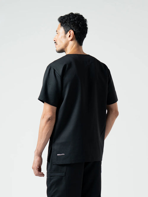 Everyday Scrub Tops - Silent Black