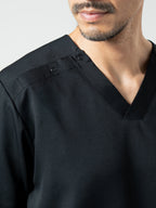 Everyday Scrub Tops - Silent Black