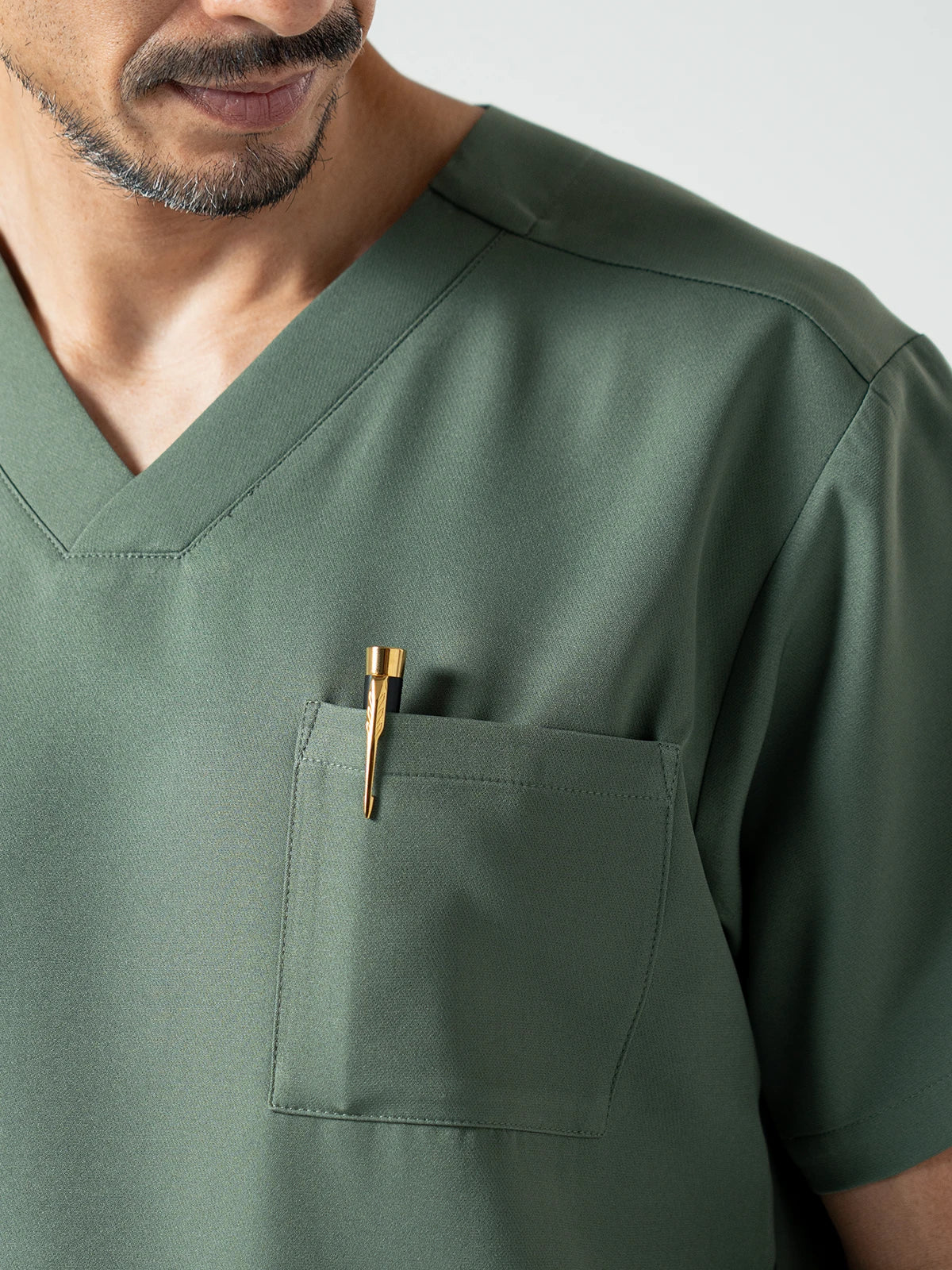 Everyday Scrub Tops - Olive Khaki