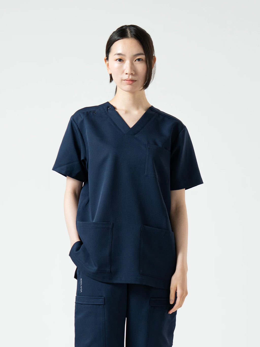 Everyday Scrub Tops - Midnight Navy