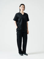 Everyday Scrub Tops - Silent Black