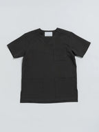 Everyday Scrub Tops - Charcoal Grey