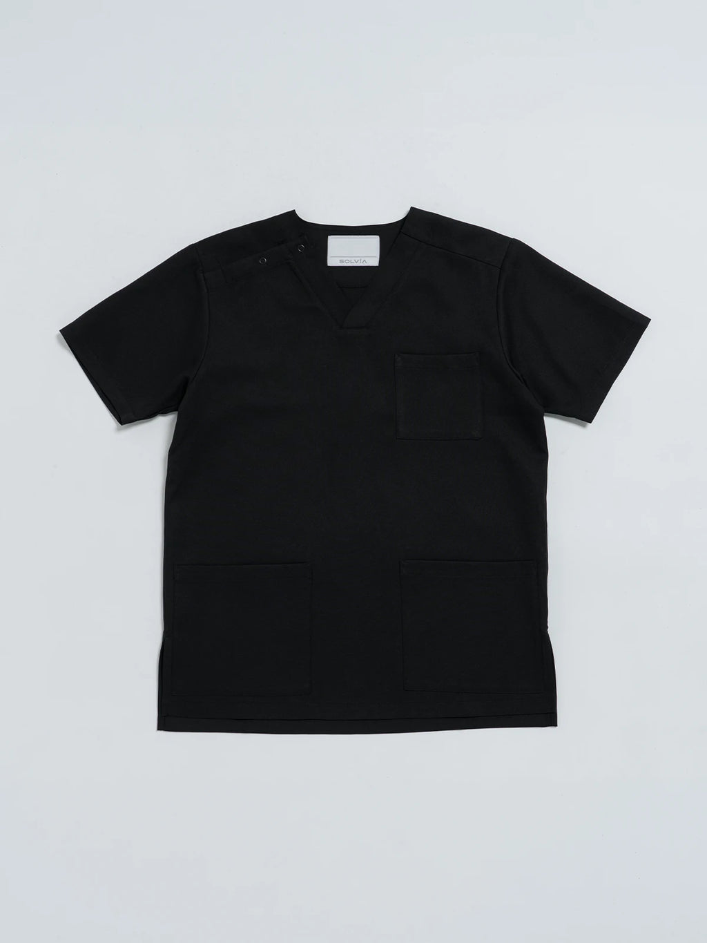 Everyday Scrub Tops - Silent Black