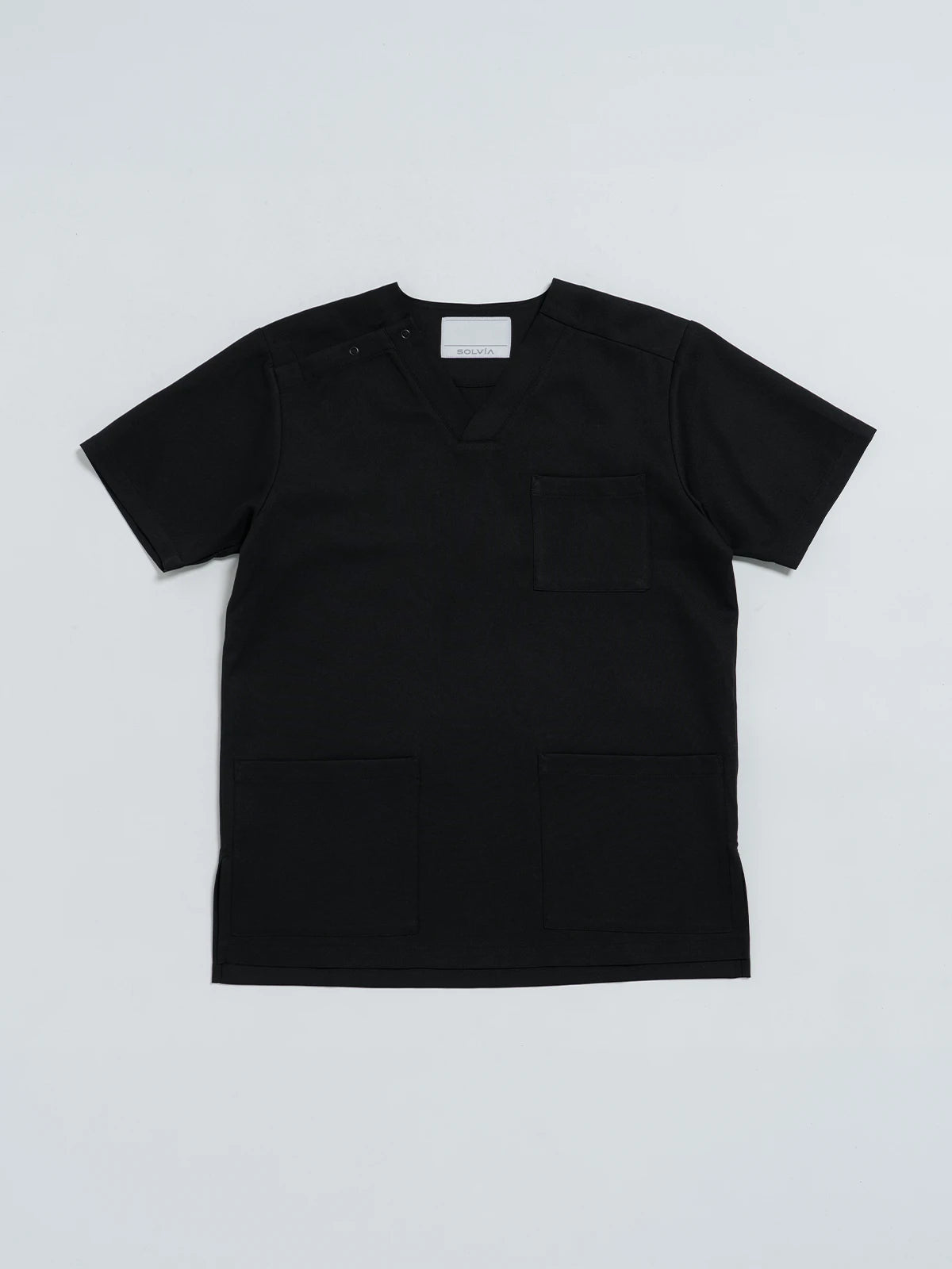 Everyday Scrub Tops - Silent Black